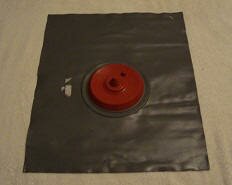 Solar roof flashing