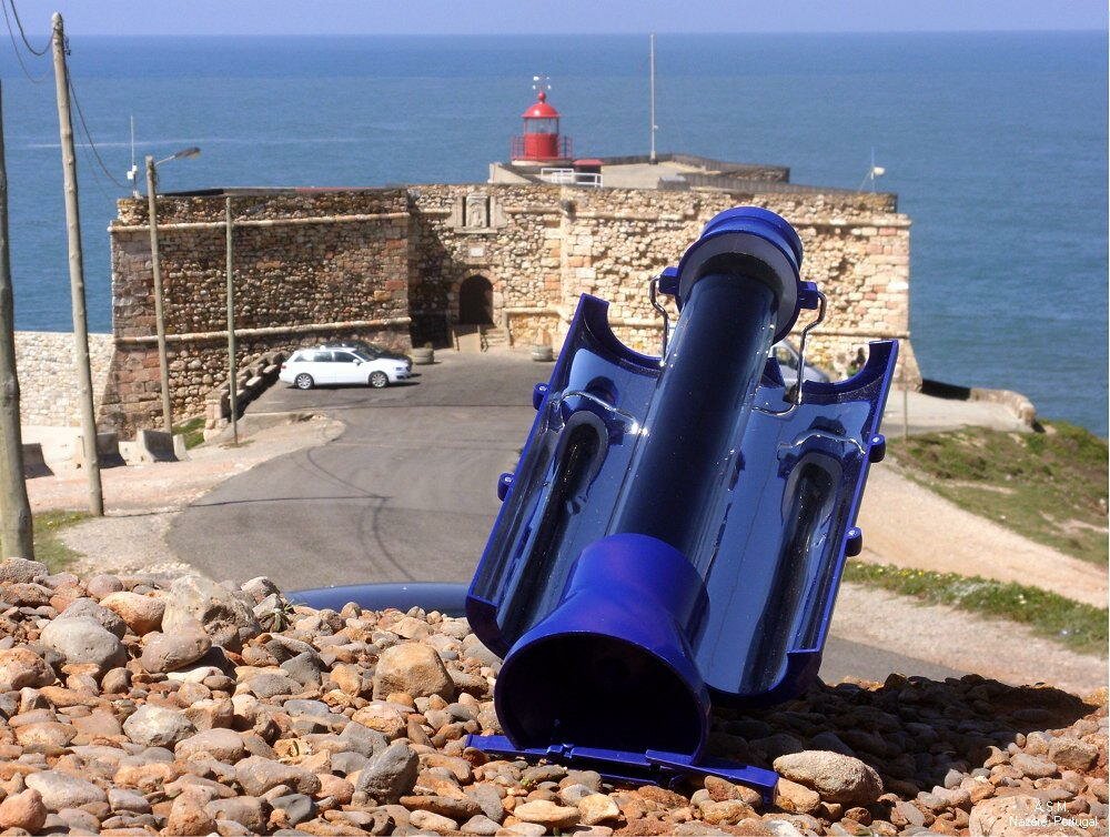 Solar kettle in Portugal